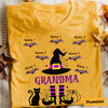 Personalized Grandma Halloween T Shirt AG36 30O47 1