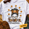 Personalized Fall Halloween Mom Grandma T Shirt AG31 26O34 1