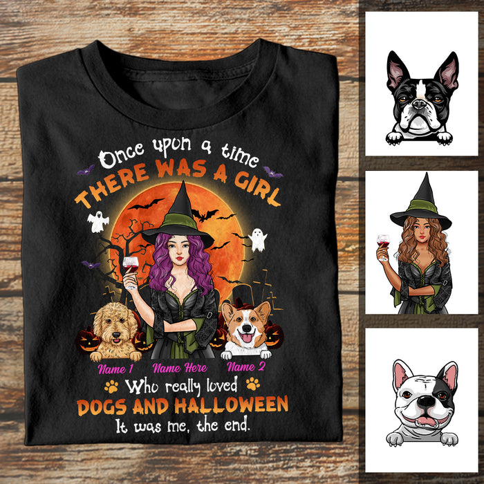 Personalized Dog Mom Lover Halloween T Shirt AG43 87O34 1