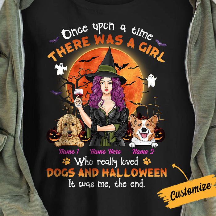 Personalized Dog Mom Lover Halloween T Shirt AG43 87O34 1