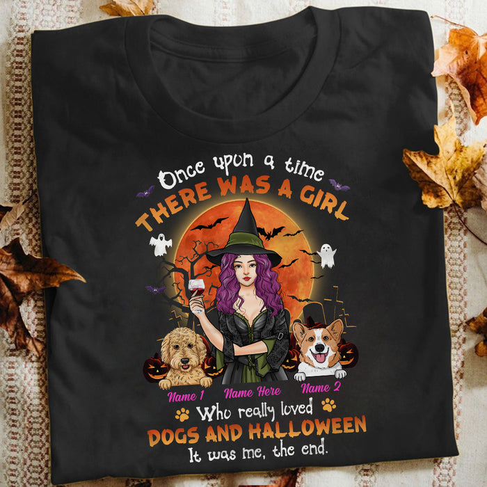 Personalized Dog Mom Lover Halloween T Shirt AG43 87O34 1