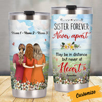 Personalized Friends Sister Steel Tumbler AG46 30O57 thumb 1
