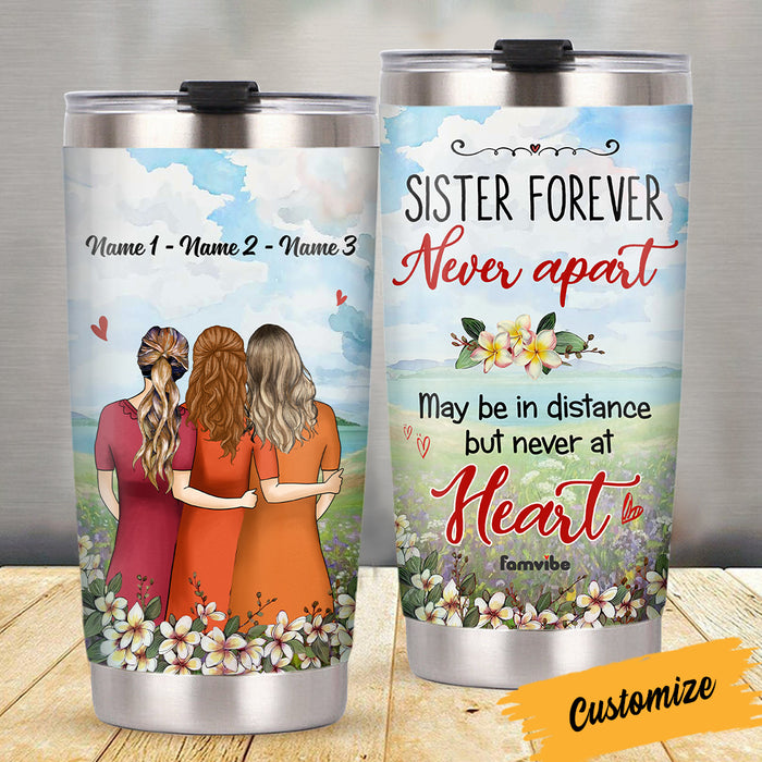 Personalized Friends Sister Steel Tumbler AG46 30O57 1