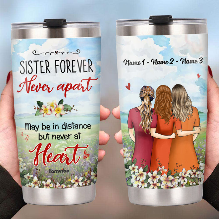 Personalized Friends Sister Steel Tumbler AG46 30O57 1