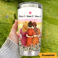 Personalized Friends Sister Steel Tumbler AG44 30O47 thumb 1