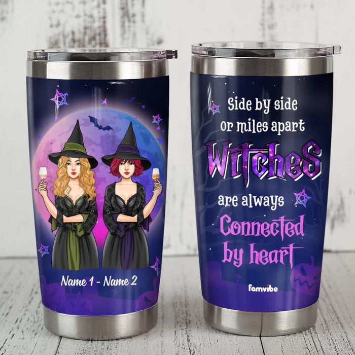 Personalized Witches Friends Sister Halloween Steel Tumbler AG43 30O58 1