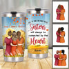 Personalized Fall Halloween Friends Sisters Steel Tumbler AG44 26O34 1