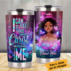 Personalized BWA Christ Strengthens Me Steel Tumbler AG48 24O36 1
