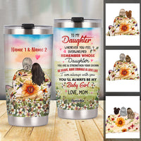 Personalized Mom Grandma Daughter Steel Tumbler AG47 24O34 thumb 1