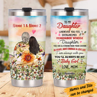 Personalized Mom Grandma Daughter Steel Tumbler AG47 24O34 thumb 1