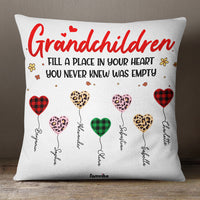 Personalized Mom Grandma Heart Pillow AG49 30O36 (Insert Included) thumb 1