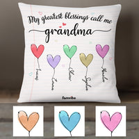 Personalized Mom Grandma Pillow AG47 26O36 (Insert Included) thumb 1