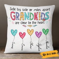 Personalized Mom Grandma Heart Pillow AG48 30O53 (Insert Included) thumb 1