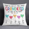 Personalized Mom Grandma Heart Pillow AG48 30O53 (Insert Included) 1