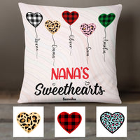 Personalized Mom Grandma Sweethearts Pillow AG52 24O36 (Insert Included) thumb 1