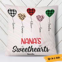 Personalized Mom Grandma Sweethearts Pillow AG52 24O36 (Insert Included) thumb 1