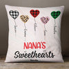Personalized Mom Grandma Sweethearts Pillow AG52 24O36 (Insert Included) 1