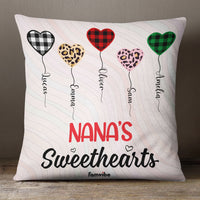 Personalized Mom Grandma Sweethearts Pillow AG52 24O36 (Insert Included) thumb 1