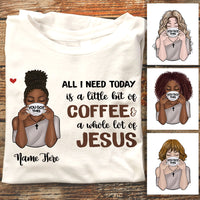 Personalized BWA Coffee Jesus T Shirt AG62 24O58 thumb 1