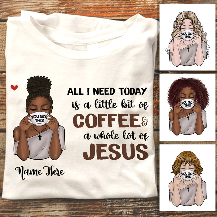 Personalized BWA Coffee Jesus T Shirt AG62 24O58 1