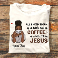 Personalized BWA Coffee Jesus T Shirt AG62 24O58 thumb 1