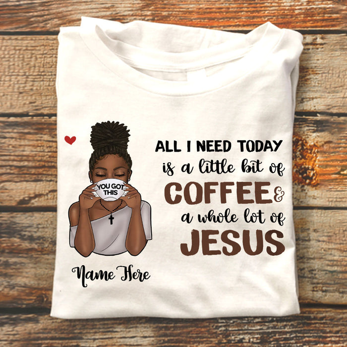 Personalized BWA Coffee Jesus T Shirt AG62 24O58 1