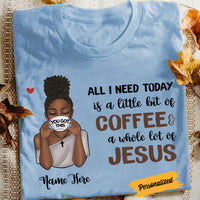 Personalized BWA Coffee Jesus T Shirt AG62 24O58 thumb 1