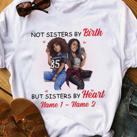 Personalized BWA Friends Sisters By Heart T Shirt AG61 24O36 thumb 1
