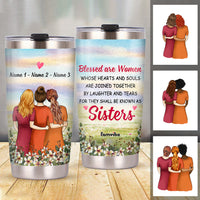 Personalized Friends Sisters Steel Tumbler AG51 26O53 thumb 1