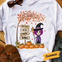 Personalized Witch Mom Grandma Halloween T Shirt AG62 87O34 thumb 1