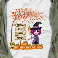 Personalized Witch Mom Grandma Halloween T Shirt AG62 87O34 thumb 1