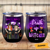 Personalized Witch Sisters Halloween Wine Tumbler AG67 95O57 1