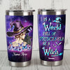 Personalized Witch Fall Halloween Steel Tumbler AG65 24O58 1