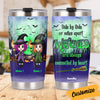 Personalized Halloween Witch Sister By Heart Steel Tumbler AG64 24O34 1