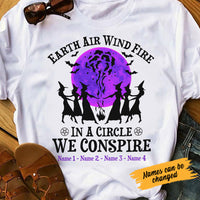 Personalized Witch Sister Halloween T Shirt AG610 95O53 thumb 1