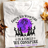 Personalized Witch Sister Halloween T Shirt AG610 95O53 thumb 1
