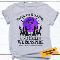 Personalized Witch Sister Halloween T Shirt AG610 95O53 thumb 1