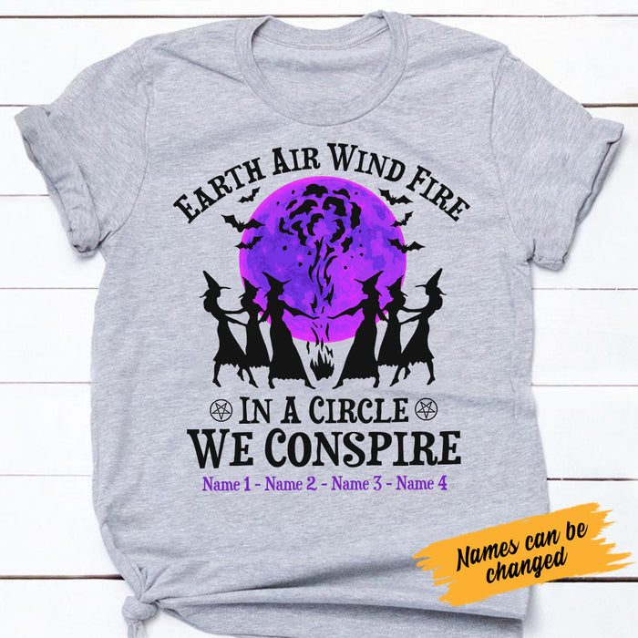 Personalized Witch Sister Halloween T Shirt AG610 95O53 1