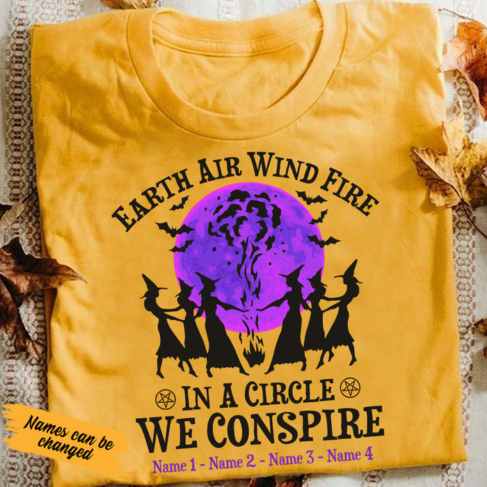 Personalized Witch Sister Halloween T Shirt AG610 95O53 1