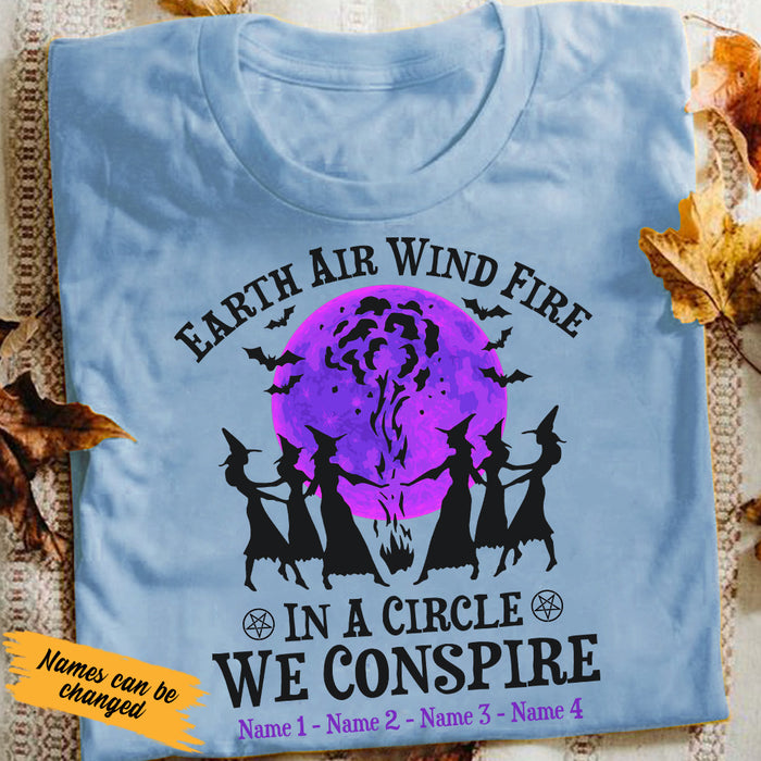 Personalized Witch Sister Halloween T Shirt AG610 95O53 1