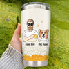 Personalized Dog Dad Steel Tumbler AG66 30O34 1