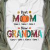 Personalized Fall Halloween Mom Grandma T Shirt AG64 26O47 1