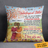 Personalized Friends Unbiological Sister Pillow AG65 30O36 (Insert Included) 1