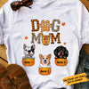 Personalized Dog Mom Fall Halloween T Shirt AG73 30O57 1