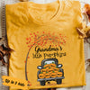 Personalized Mom Grandma Fall Halloween T Shirt AG71 30O36 1