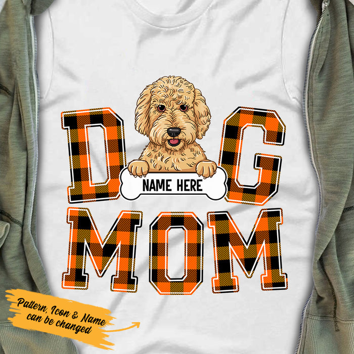 Personalized Fall Halloween Dog Mom Dad T Shirt AG71 24O36 1