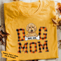 Personalized Fall Halloween Dog Mom Dad T Shirt AG71 24O36 thumb 1