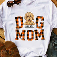 Personalized Fall Halloween Dog Mom Dad T Shirt AG71 24O36 thumb 1