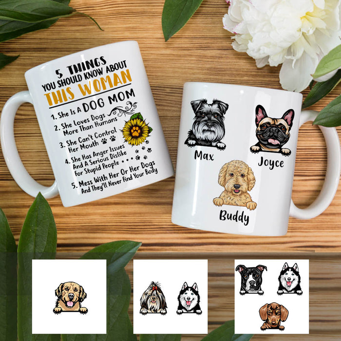 Personalized Dog Mom Mug OB311 99O60 1