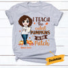 Personalized Teacher Pumpkins Patch T Shirt AG76 30O34 1